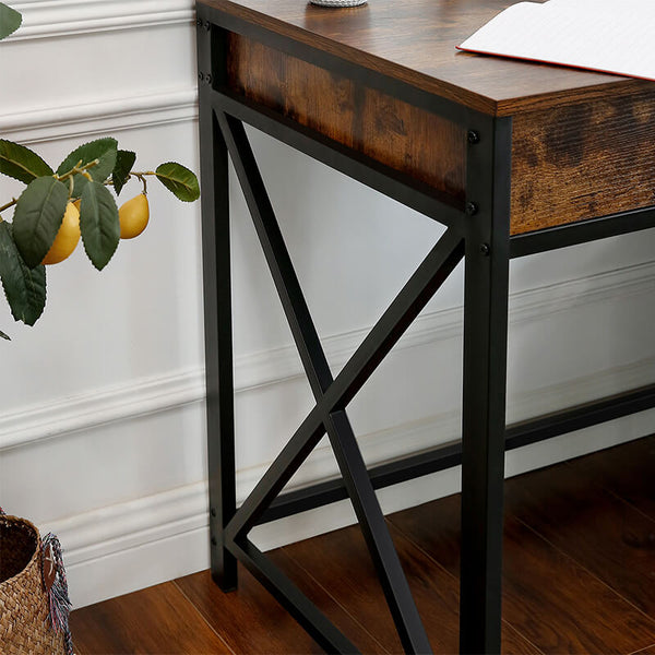 Computer Desk With Shelves